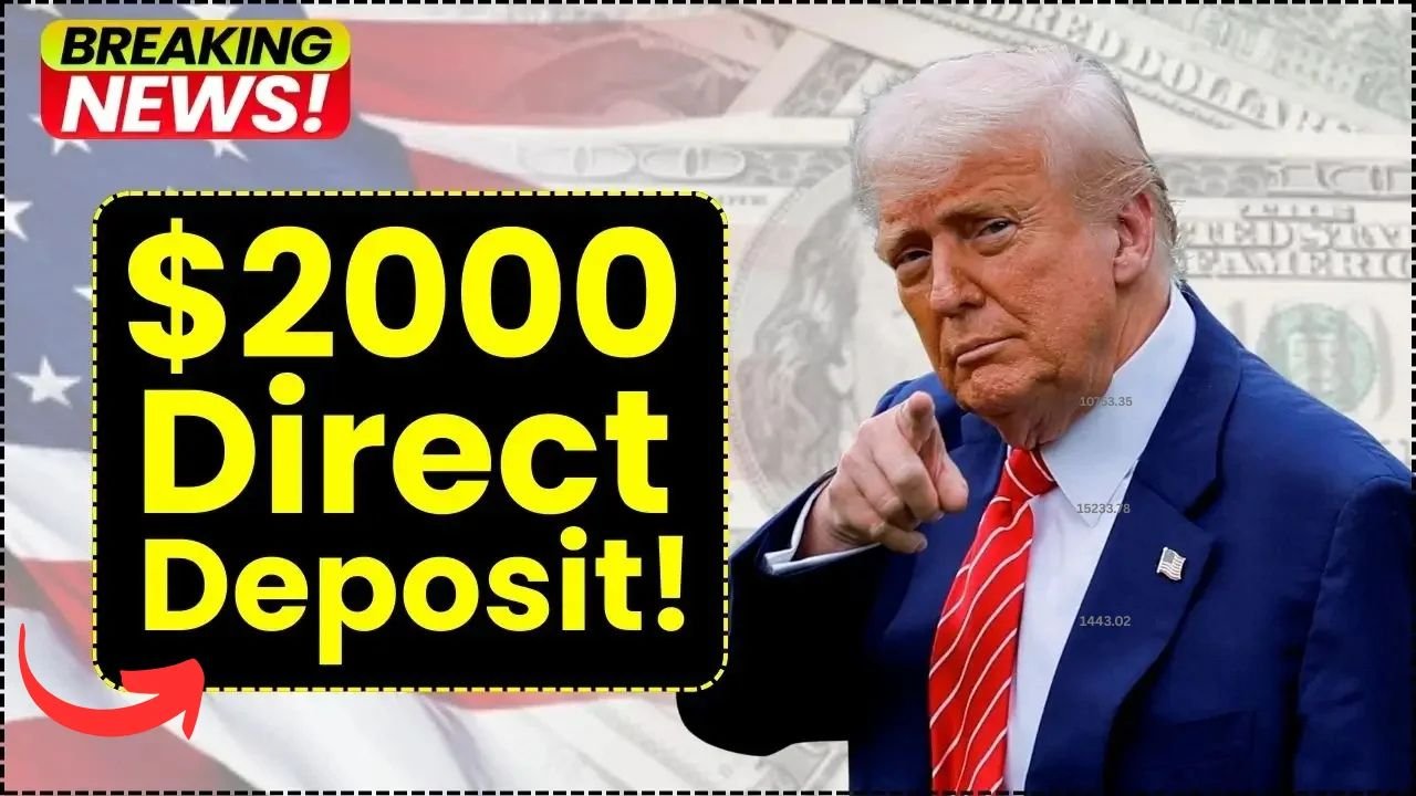 $2,000 Direct Deposit for US Citizens in October 2025 – Eligibility, Payment Dates & IRS Instructions